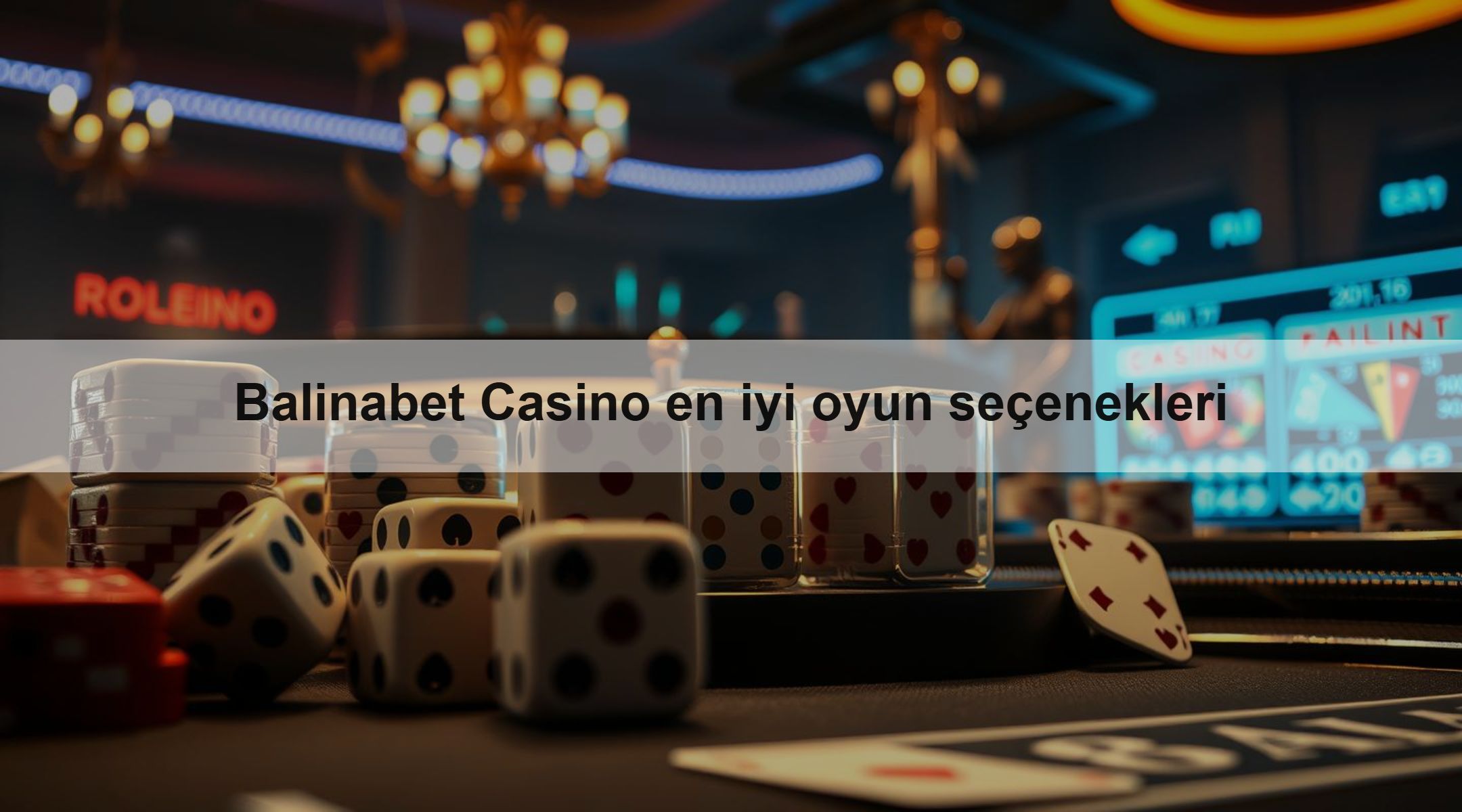 Balinabet Casino en iyi oyun seçenekleri
