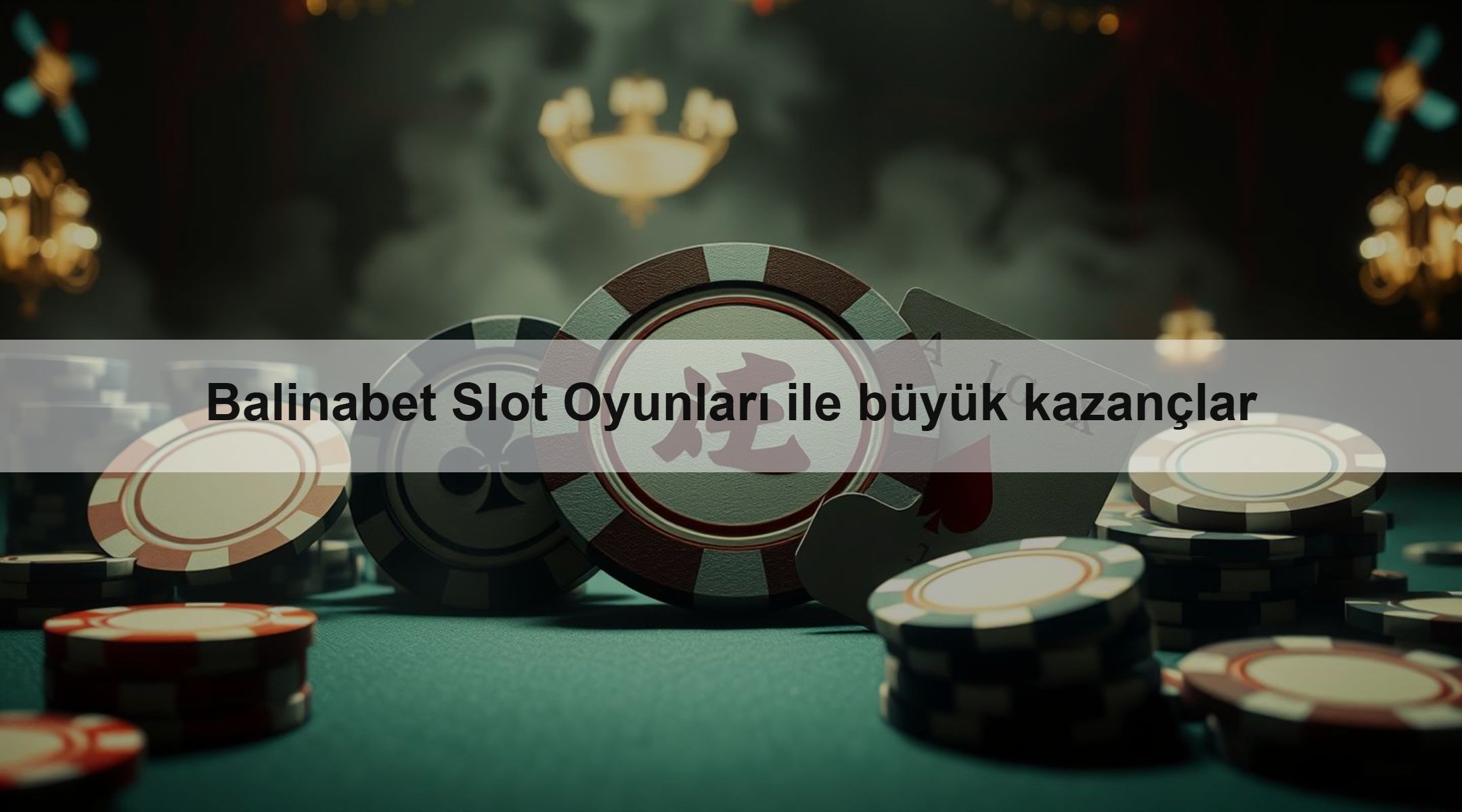 Balinabet Slot Oyunları ile büyük kazançlar